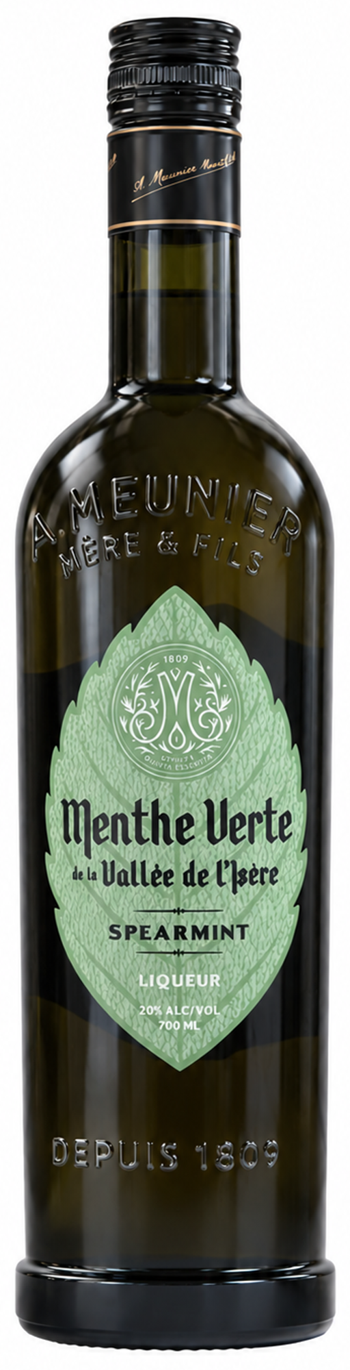 Menthe Verte Spearmint Liqueur bottle